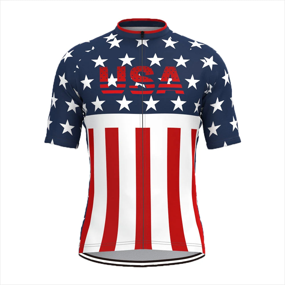 Camisa de Ciclismo Masculina Pro Team
