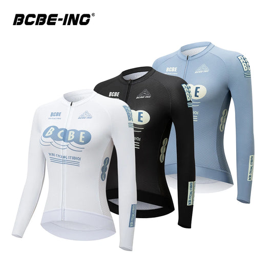Camisa de Ciclismo Feminina Aero Fit Manga Longa