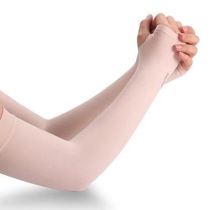 Ice Silk Sun Protection Arm Sleeves