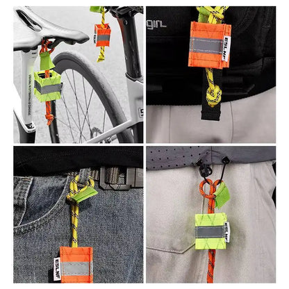 Pingente Refletivo ESLNF para Selim de Bicicleta