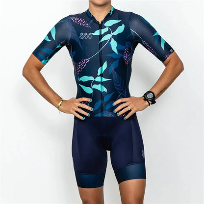 Conjunto de Ciclismo Feminino Tres Pinas
