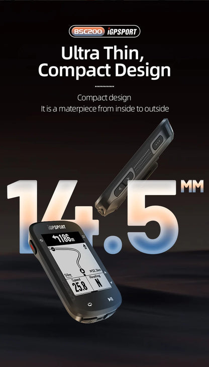 Ciclocomputador GPS iGPSPORT BSC200