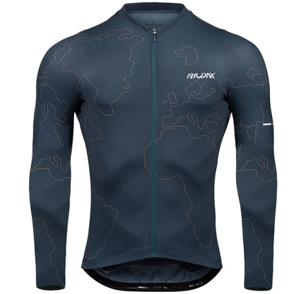 Raudax Men's Long Sleeve Cycling Jersey