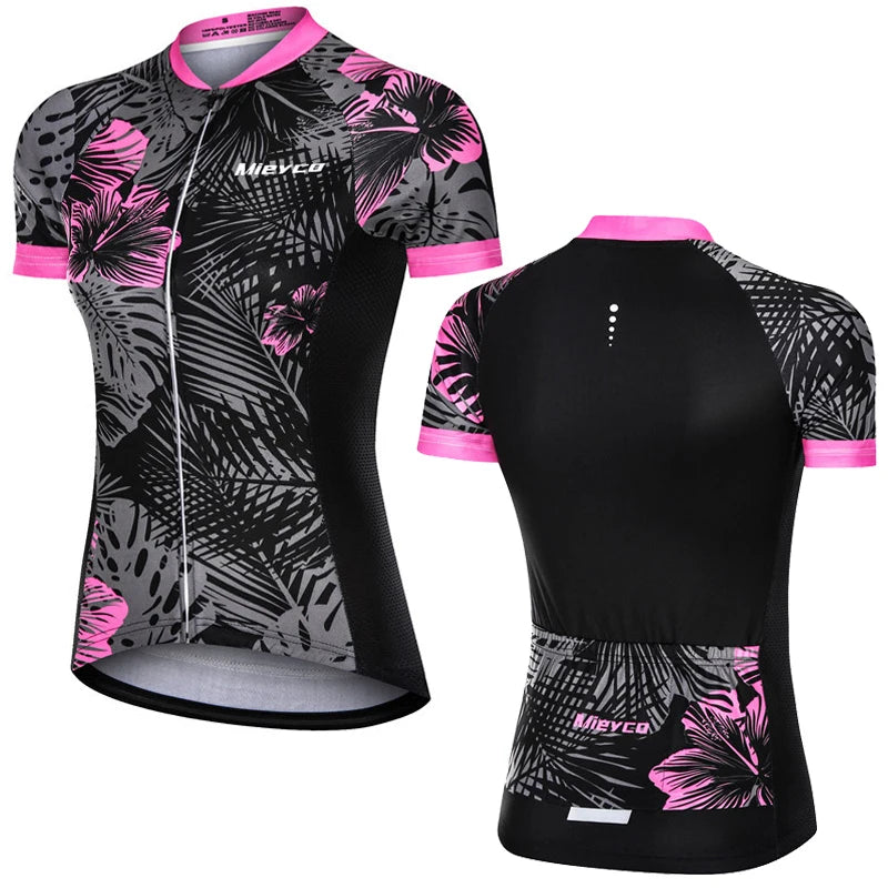 Camisa de Ciclismo Feminina Mieyco