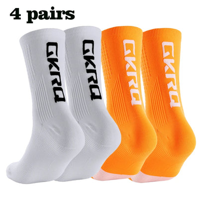 Kit 4 Pares Meias de Ciclismo Compressivas