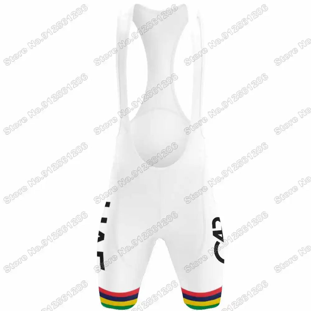 Conjunto de Ciclismo Masculino UAE Team Tadej Pogačar com Bretelle