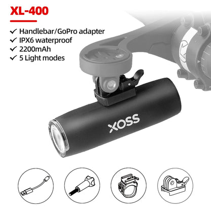 XOSS XL1200 Bicycle Front Light