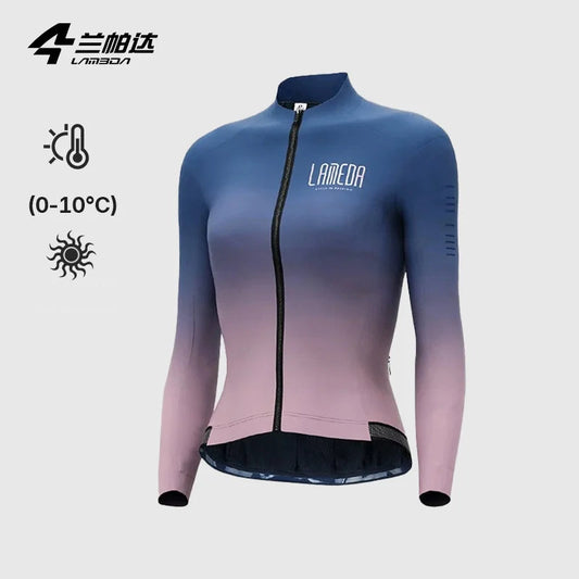 Jersey Ciclismo Feminina Lameda Inverno Térmica Fleece