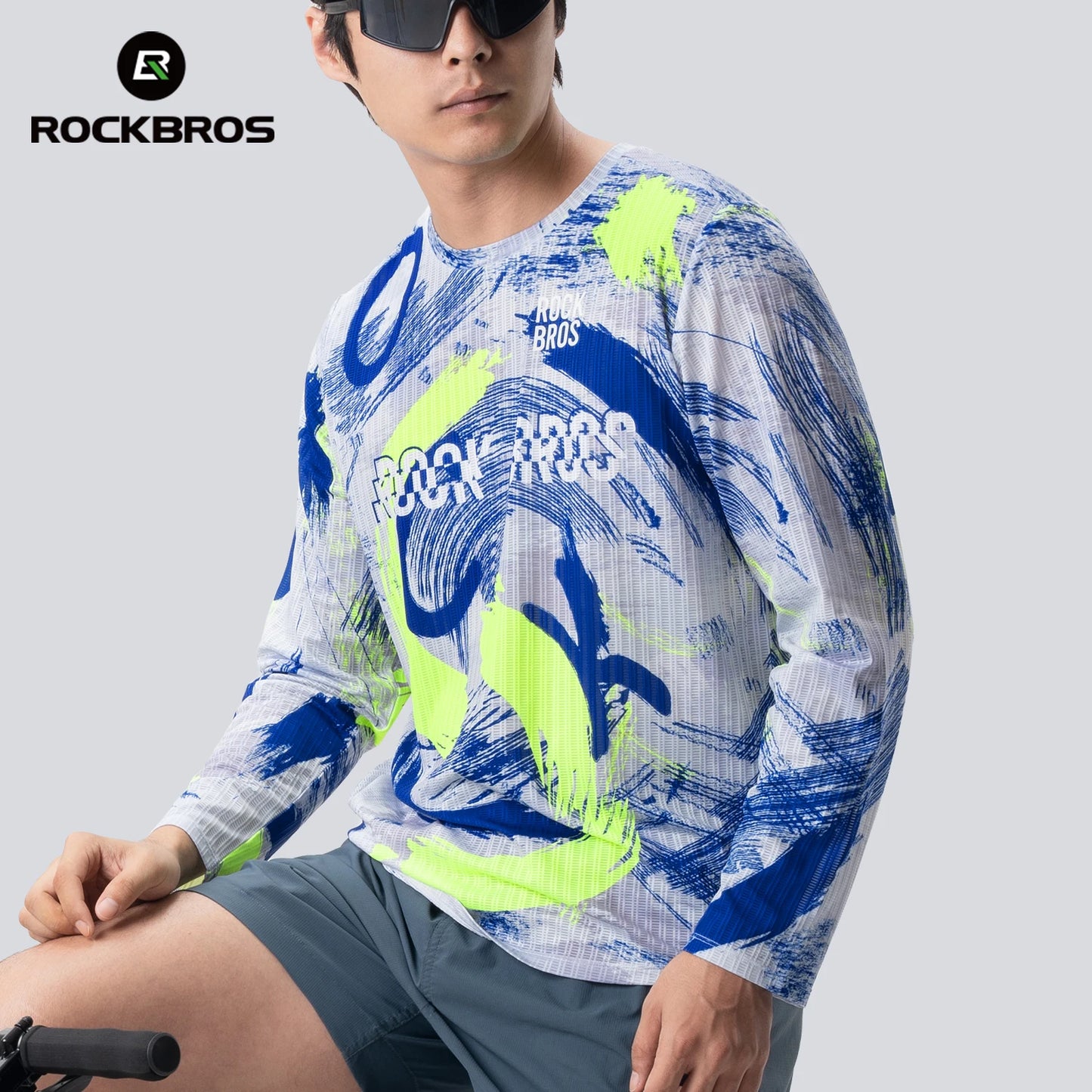 Camisa de Ciclismo ROCKBROS Manga Longa Unissex