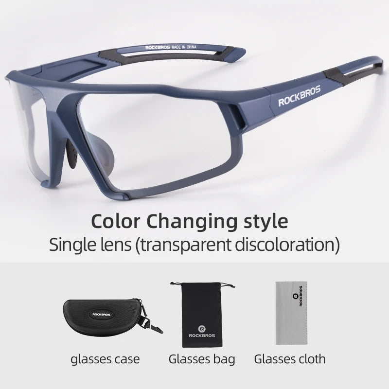 ROCKBROS Photochromic UV400 Cycling Glasses