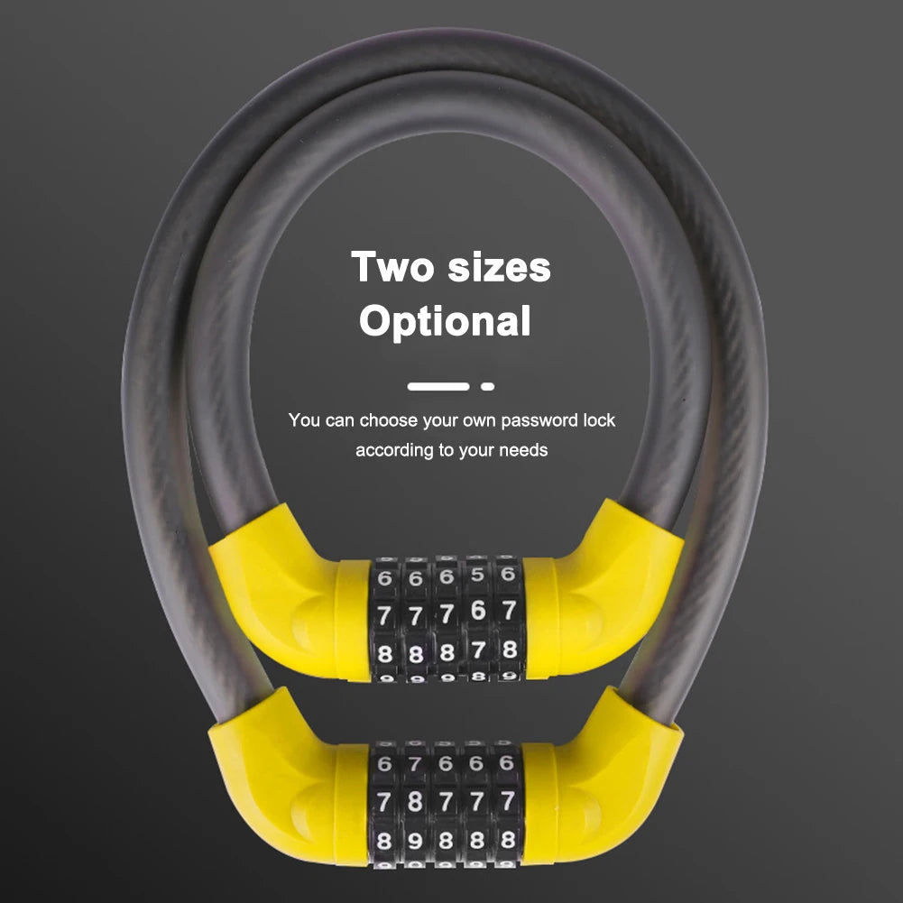 Cadeado de Bicicleta com Senha