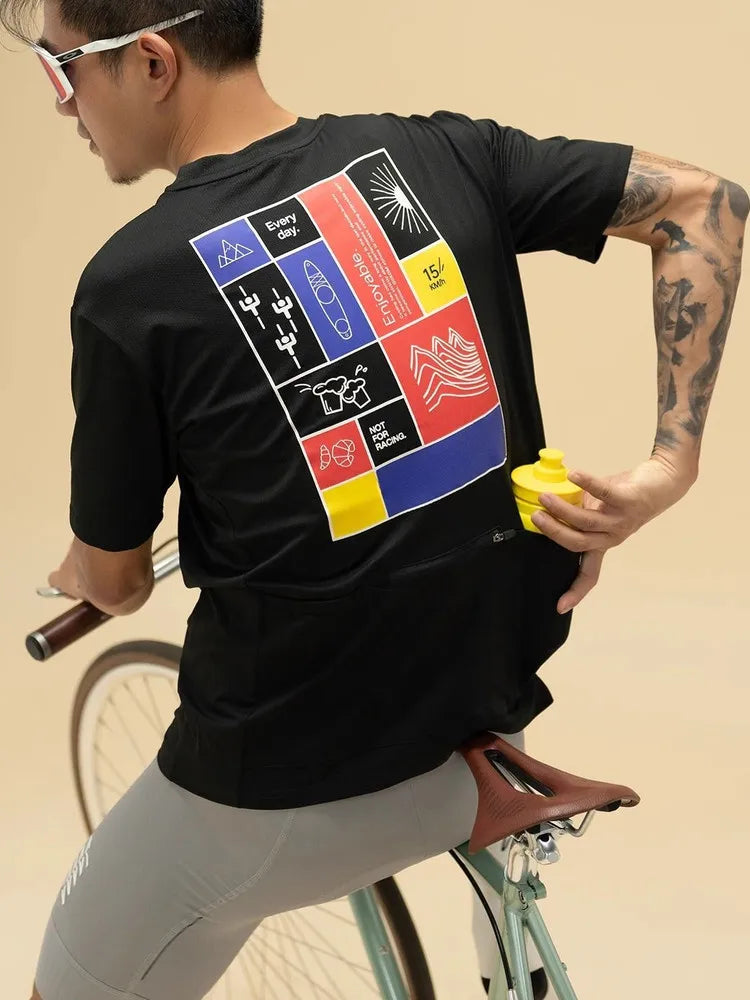 Camiseta Casual Estampada Verão Manga Curta