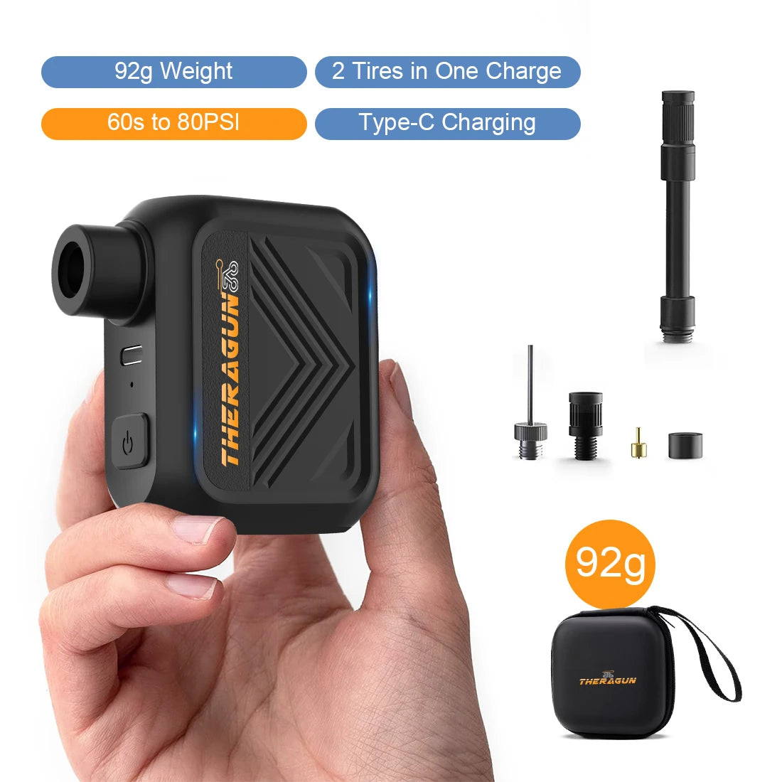 Mini Bomba de Ar Recarregável U1Pro