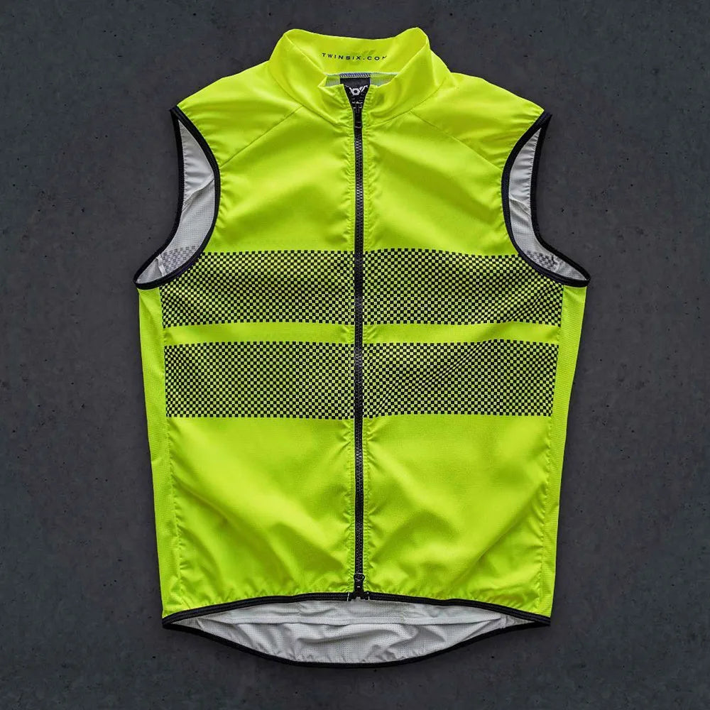 Jaqueta de Ciclismo Twin Six Corta-Vento Impermeável