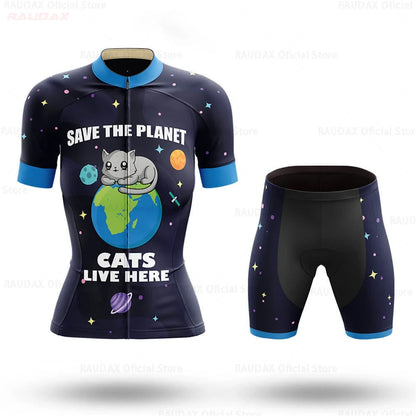 Cat Lady Women's Cycling Set