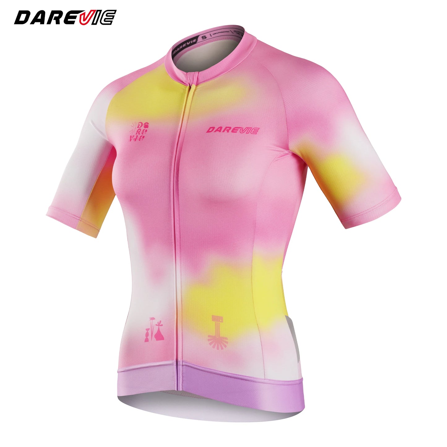 Camisa de Ciclismo Feminina Darevie