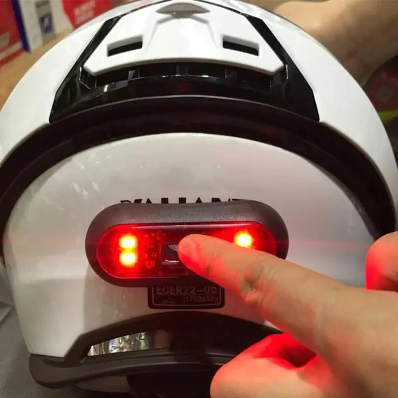 Rear Light for Cycling Helmet