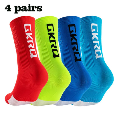 Kit 4 Pares Meias de Ciclismo Compressivas
