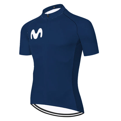 Camisa de Ciclismo Masculina Movistar Italia