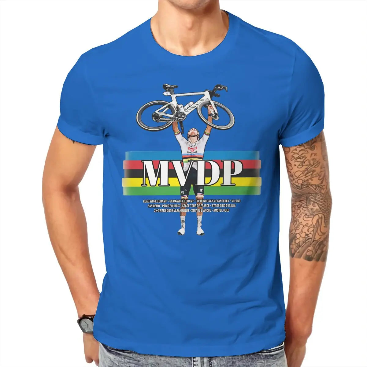 Camiseta Masculina Mathieu van der Poel