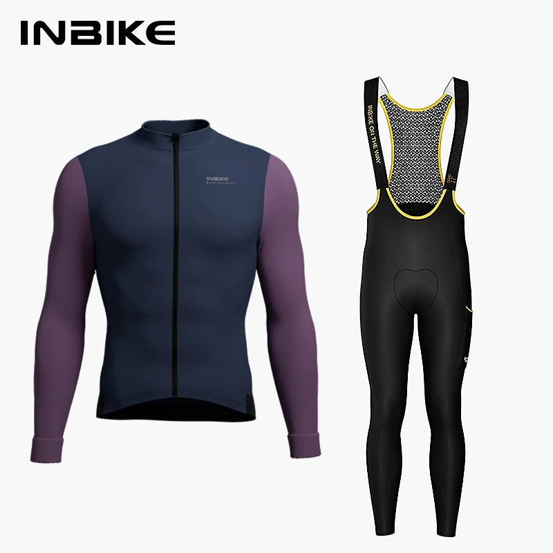 INBIKE Conjunto de Ciclismo Masculino Inverno
