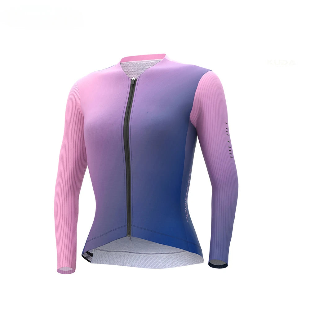 Camisa de Ciclismo Feminina