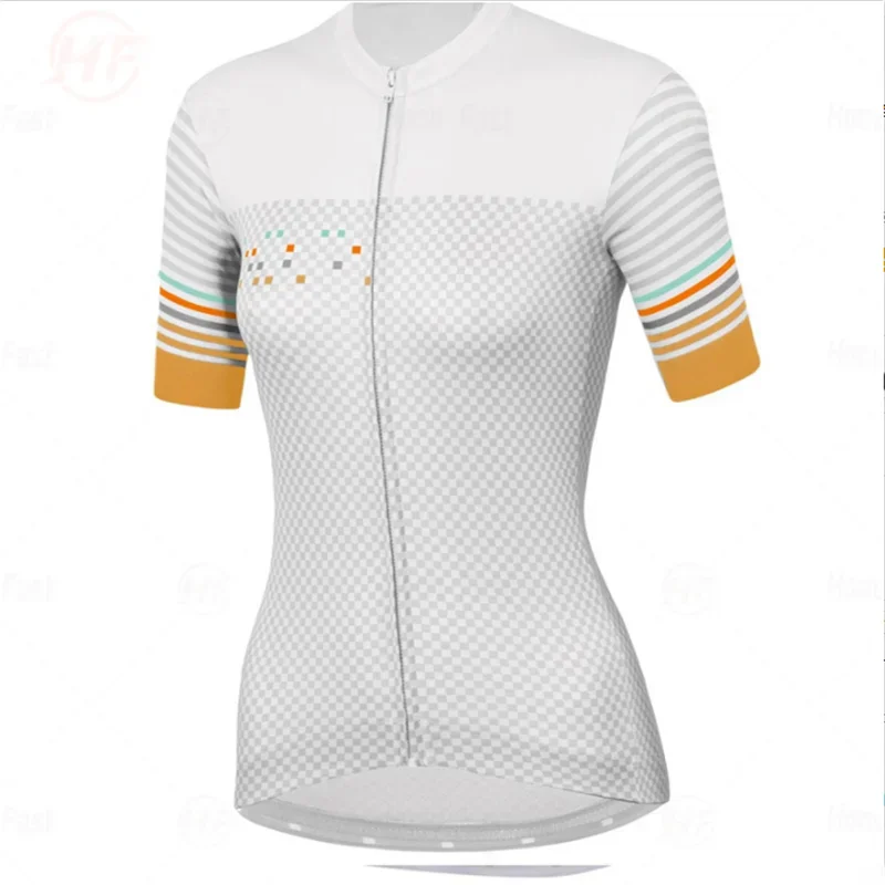 Camisa de Ciclismo Feminina Pro Team