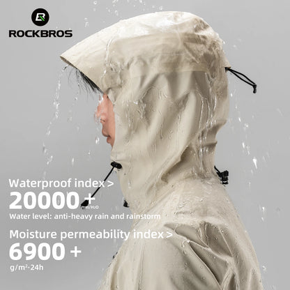 ROCKBROS Waterproof Windbreaker Jacket