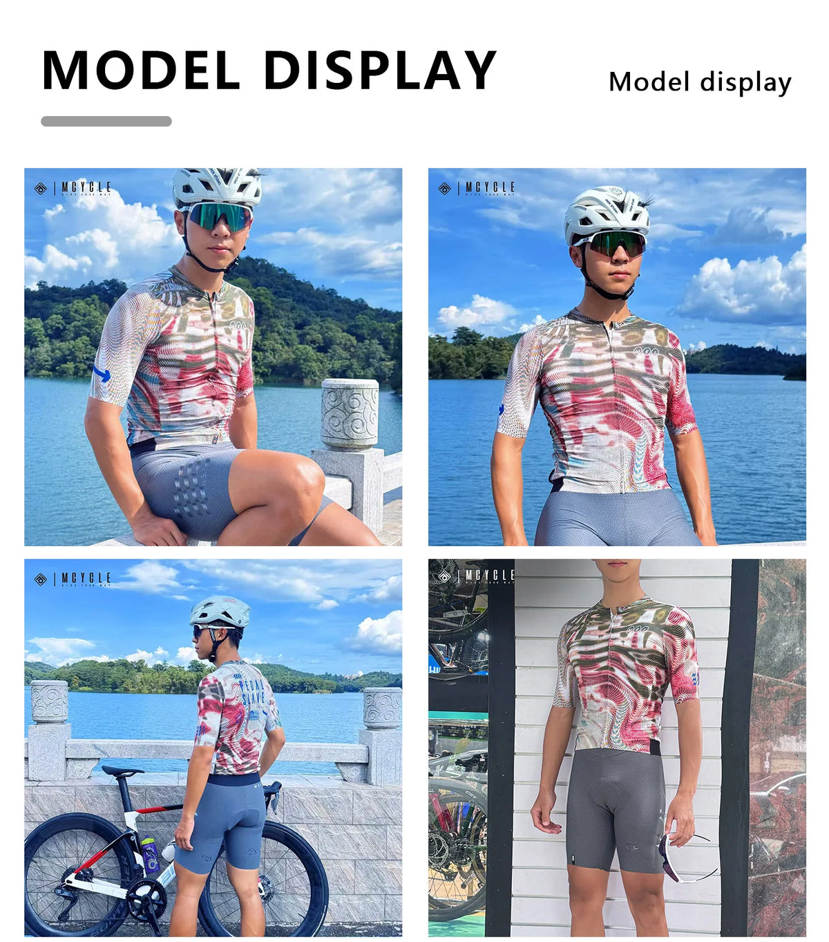 Camisa de Ciclismo Masculina MCYCLE