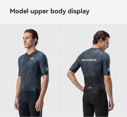 Camisa de Ciclismo Masculina ROCKBROS