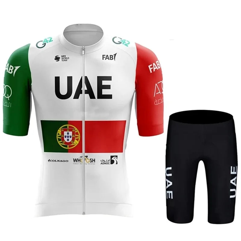 Conjunto de Ciclismo Masculino UAE Team