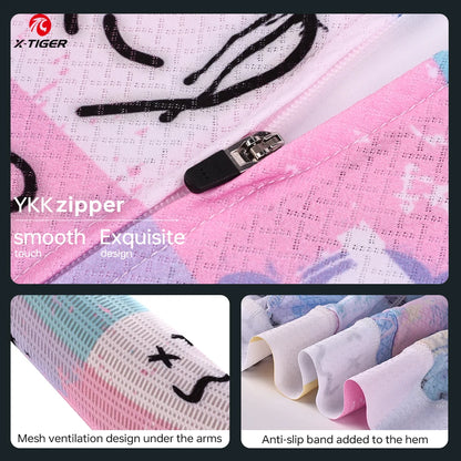 Jersey de Ciclismo Feminina X-TIGER