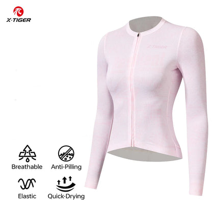 Jersey de Ciclismo Feminina X-TIGER