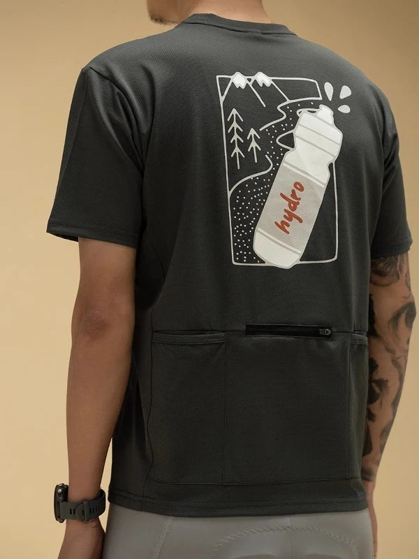 Camiseta Casual Estampada Verão Manga Curta