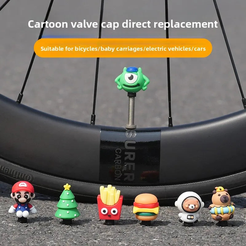 Tampa de Válvula de Bicicleta