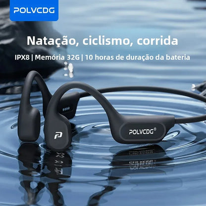 Fone de Ouvido por Condução Óssea POLVCDG X9