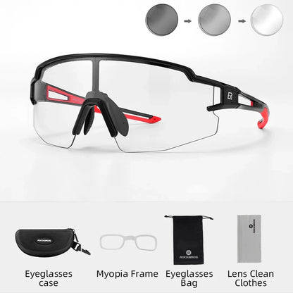ROCKBROS Photochromic Polarized UV400 Cycling Glasses