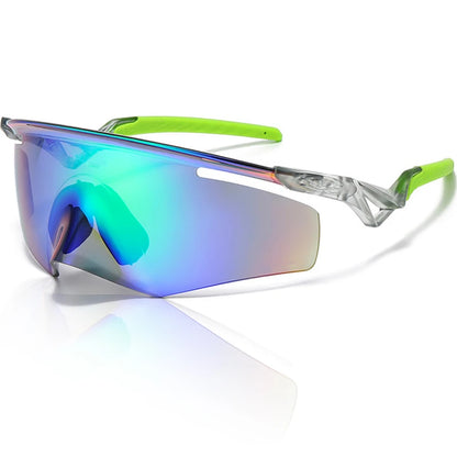 Óculos Oversized Meia-Armação