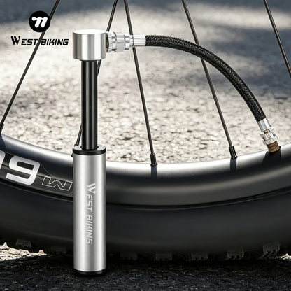 Mini Bomba de Ar Portátil WEST BIKING 120 PSI