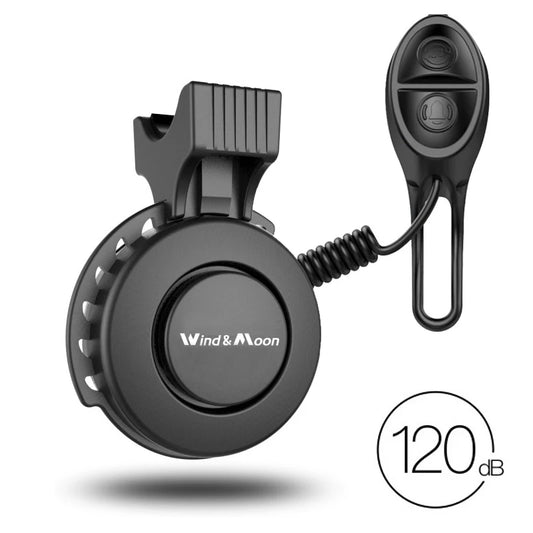 Buzina Elétrica para Bicicleta Recarregável USB