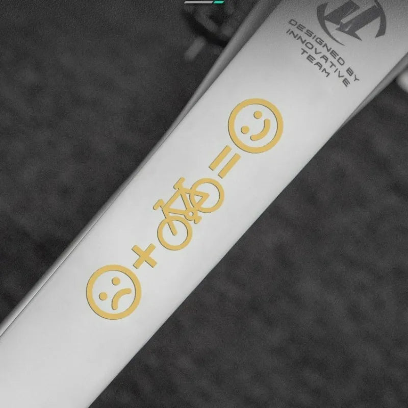 Adesivos Happy Face para Bike