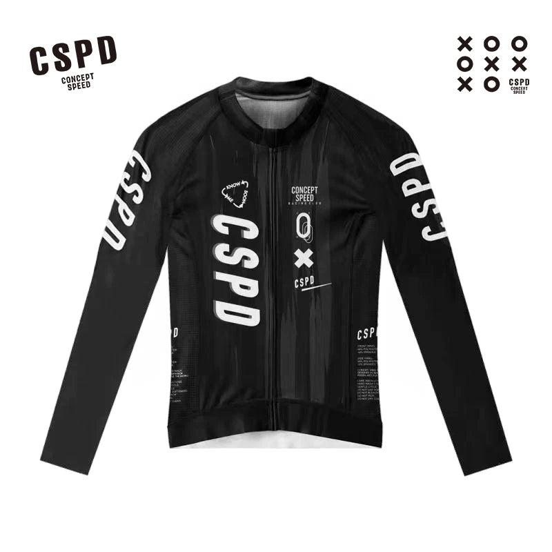 Jersey Ciclismo CSPD Unissex Manga Longa