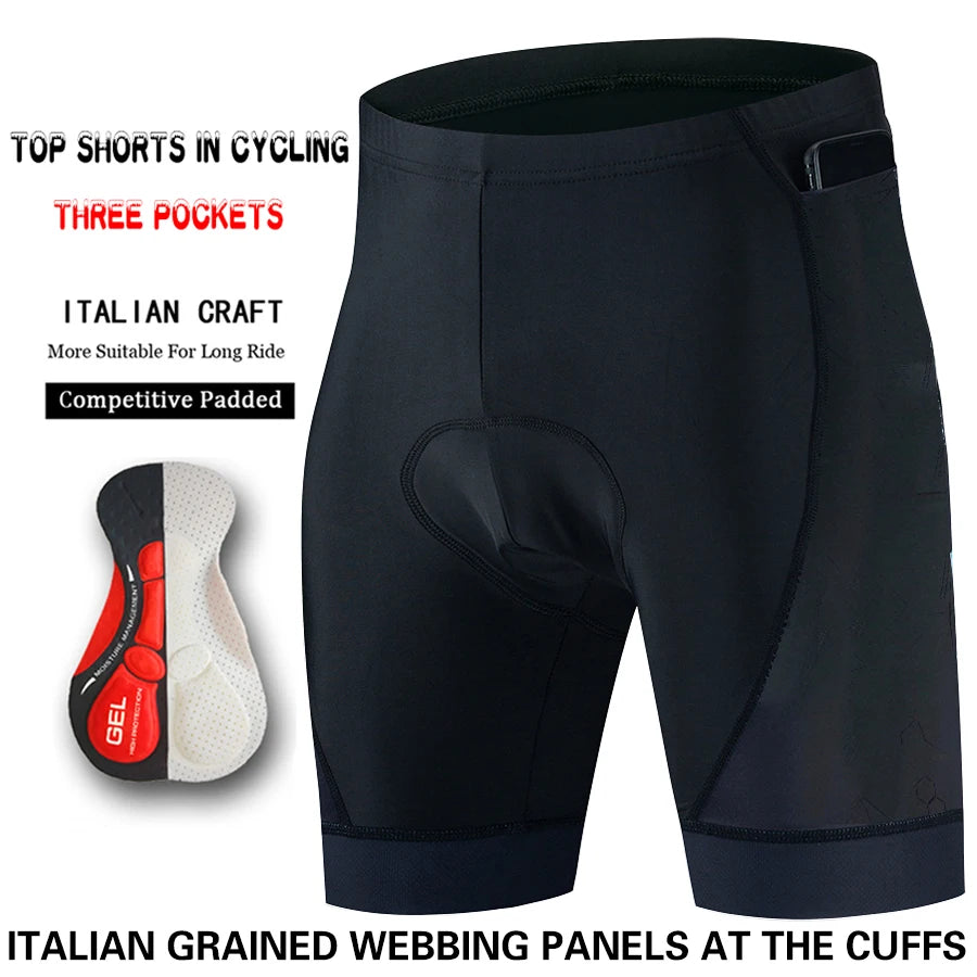 Bermuda de Ciclismo Masculina com Forro 5D em Gel