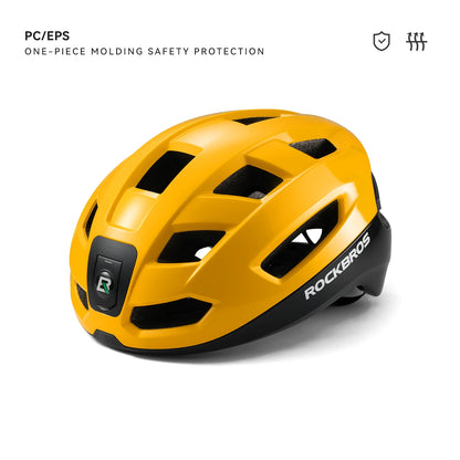 Capacete de Ciclismo ROCKBROS com Luz Integrada