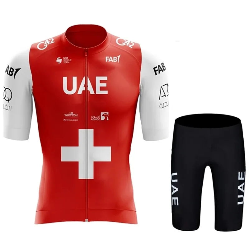 Conjunto de Ciclismo Masculino UAE Team