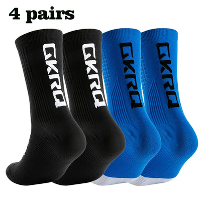 Kit 4 Pares Meias de Ciclismo Compressivas