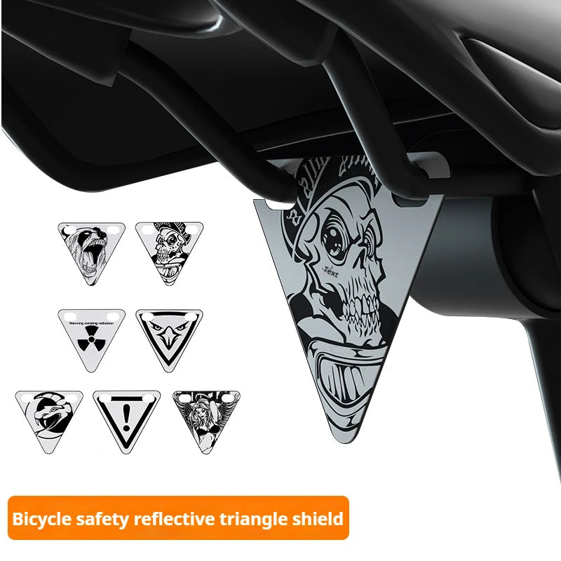 Refletor Triangular para Bicicleta