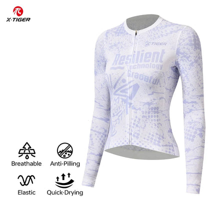 Jersey de Ciclismo Feminina X-TIGER
