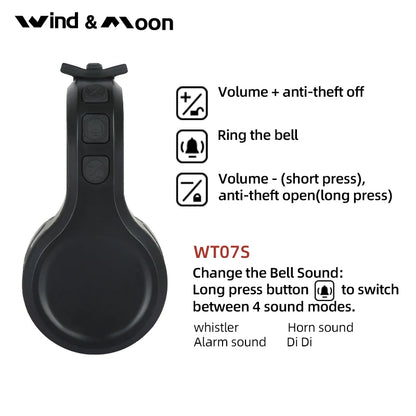 Electric Bicycle Horn with Alarm