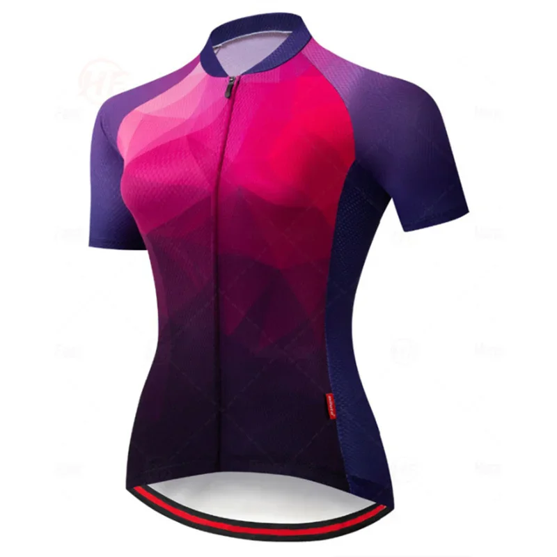 Camisa de Ciclismo Feminina Pro Team